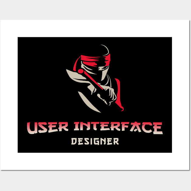 User Interface Designer guru Wall Art by ArtDesignDE